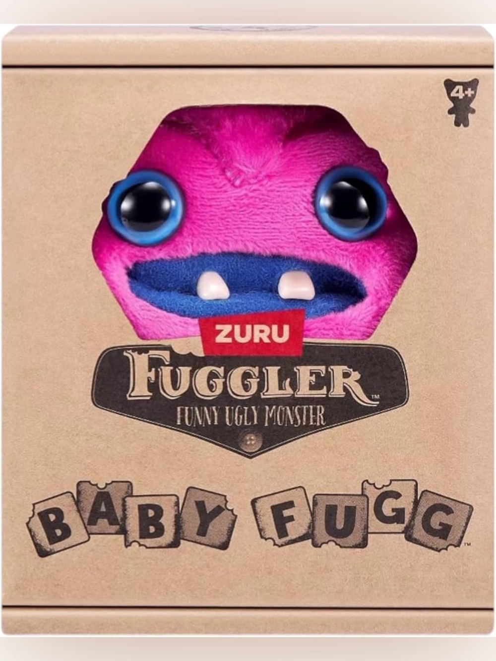 Zuru Baby Fuggs Series 4 Greedy Grinner miniature plush toy by ZURU